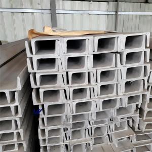 China ASTM 201 202 304 316 Channel Steel Stainless Steel U Beam And C Beam wholesale