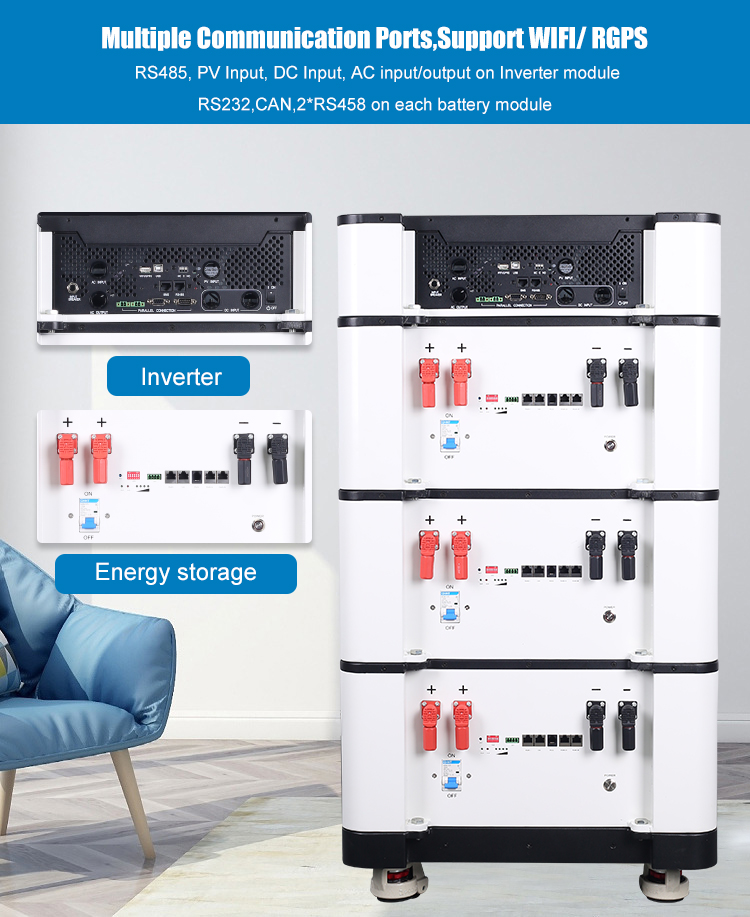 Home Lithium Battery LifePO4 Energy Storage Stackable 51.2V 100Ah 200Ah
