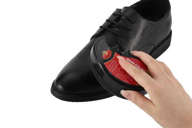 Bass Shoe Shine Sponge Leather Care Shiner Neutral Polish Care Oil