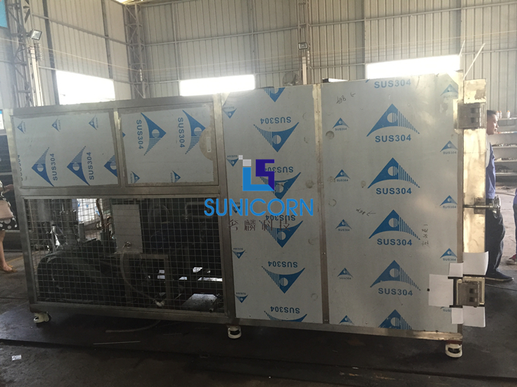 304 Stainless Steel Industrial Lyophilizer 10 Square Meters 100kg Input Capacity
