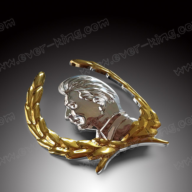 New Designed Customed Stalin Head Zinc Alloy Medal Label For Wine