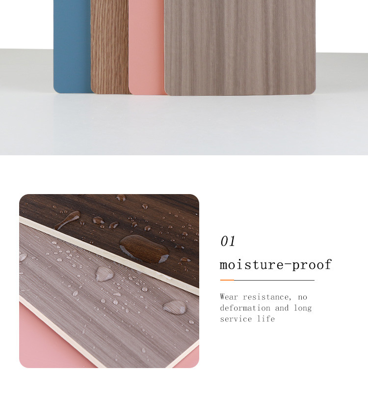 Odorless Bamboo Fiber Wall Panel Wood Grain Veneer Sheets 1220*2440mm