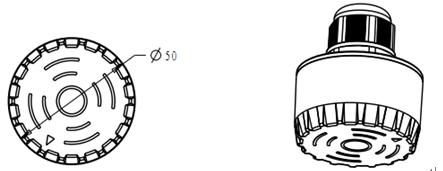 MC079D RC3 DC Motion Sensor Plug-in Design Higbay application 15m mouting height