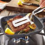 Barbecue Clamp Stainless Steel 3-In-1 Food Tong Multifunctional