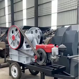 China Jaw Crusher Mining Stone Crushing Equipment Manganese Steel Jaw Plate on sale