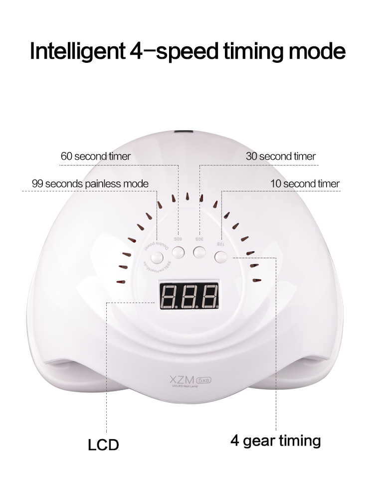 Portable Usb 42 Leds UV LED Nail Dryer 168w Nail Dryer Machine