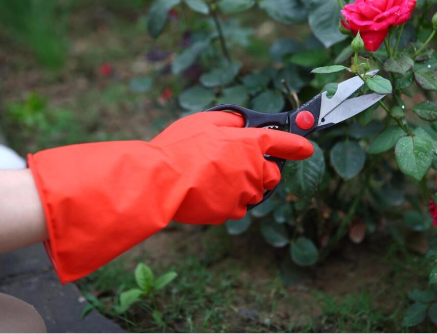 Excellent Grip Durable Garden Gloves Tear Resistant Kitchen Rubber Gloves