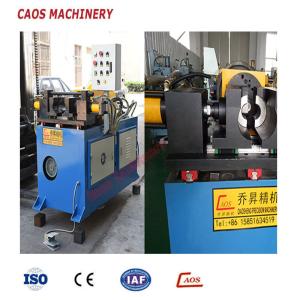 China Hydraulic 4mm 8000kg Pipe Grooving Machine wholesale