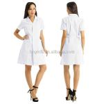 White Clinic Doctors Industrial Worker Uniform Medical Scrub Uniform For Women
