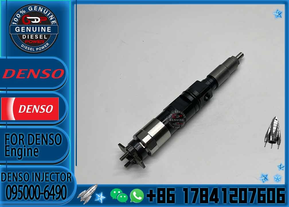 Genuine Diesel Injector 095000-6490 for common rail DZ100217/RE529118 made in Hungary