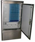 Waterproof Stainless Steel 576 Fiber Optic Street Cabinet