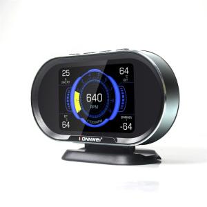 China KW206 KONNWEI 0.77W 3.5&quot; Hud Gauge Speedometer Display wholesale