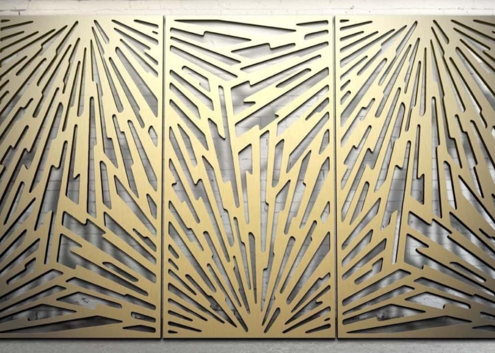 Laser Cut Perforated Wire Mesh Stainless Steel 2.0m Width