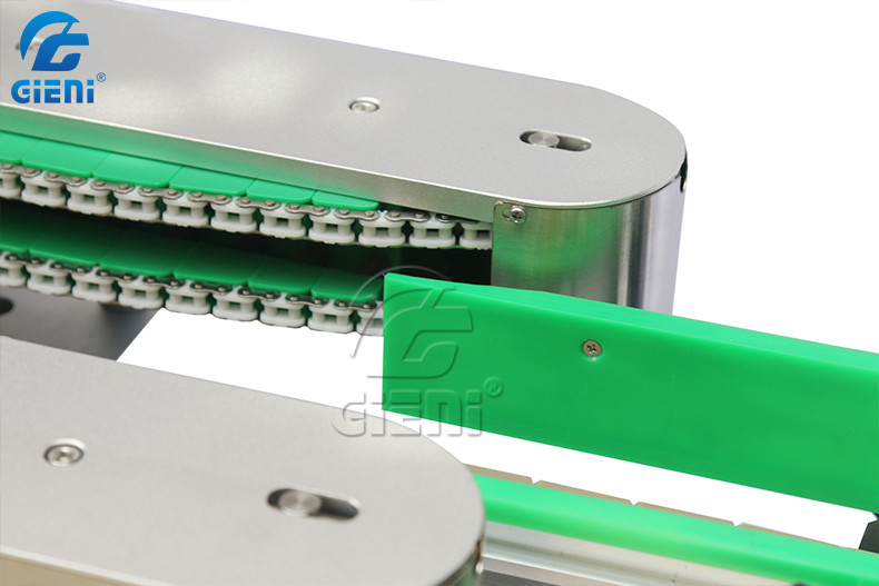 Double Side Star Wheel Labeling Machine For Square And Round Bottles