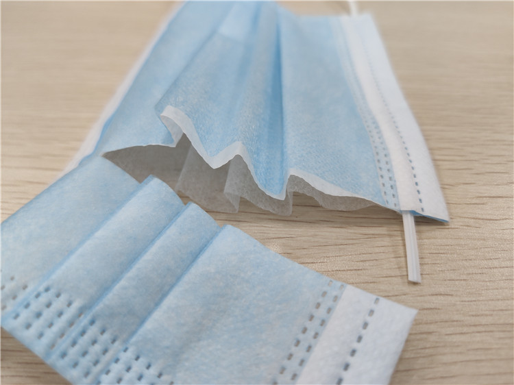 Anti Bacterial Disposable Earloop Mask Fluid Resistant Odorless Freely Sample