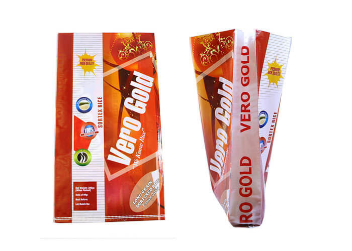 Thick Heavy Duty Polythene Bags , Multicolor Printed Nuts Packaging Bags