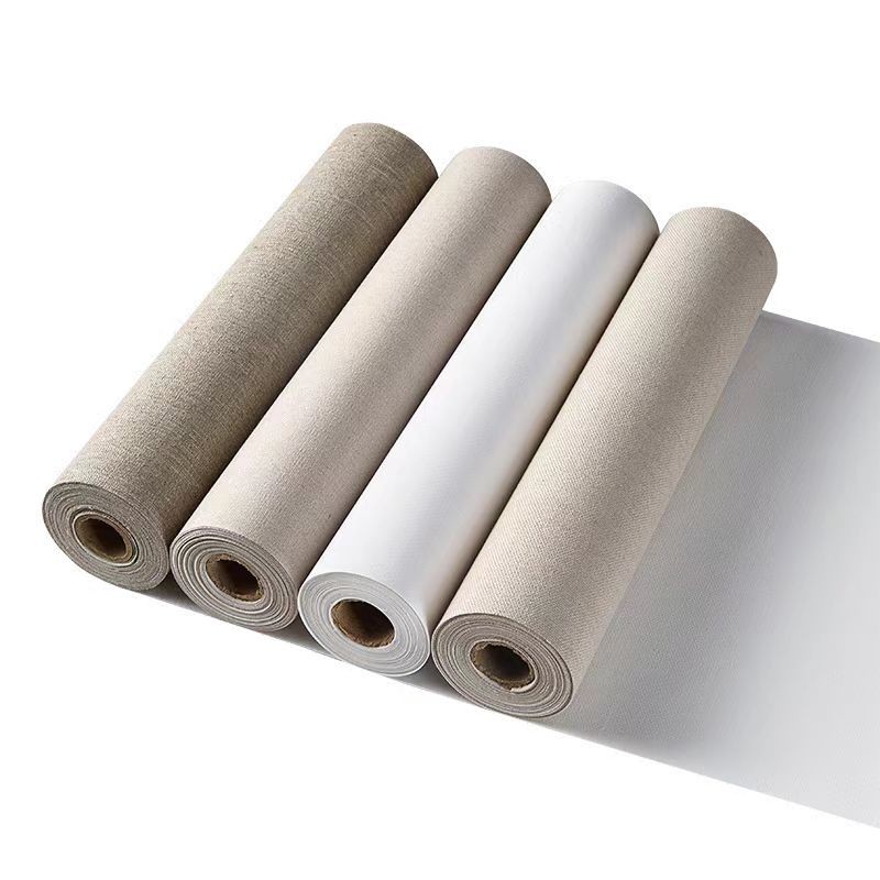 100% Cotton Unstretched Canvas Roll For Gesso Art Painting and Oil Painting