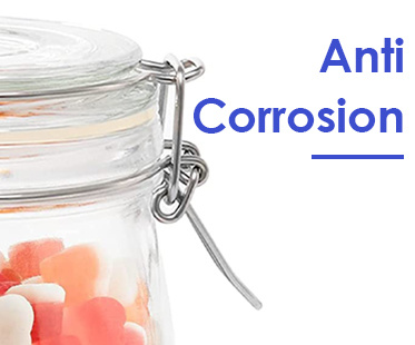 Free Food Storage Glass Cans with Clip Top