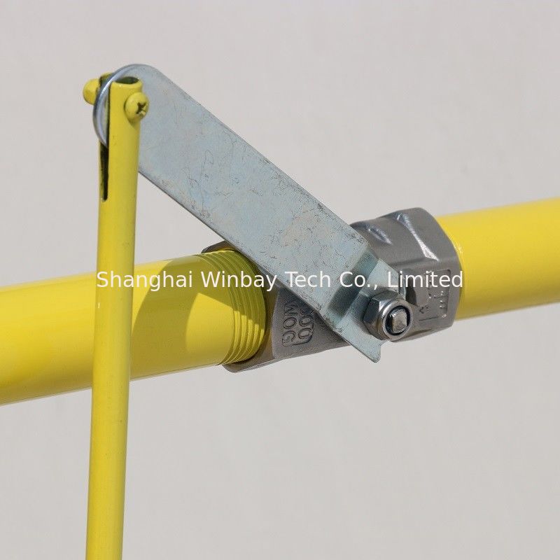 Wall-mounted type stainless steel shower, emergency drench shower head with ABS coating ,anti crossion
