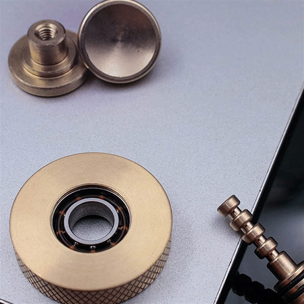 Metal Sensory Fidget Spinner Toy Inception Space Whirlwind for Focus and Relaxation