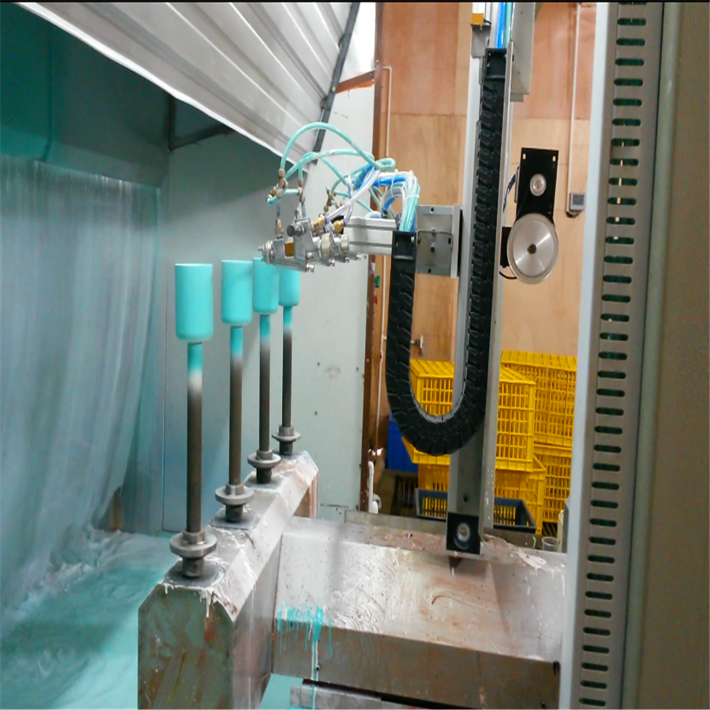 Helmet Wine Bottle Automatic Painting Machine Three Axis Multi Station Rotation