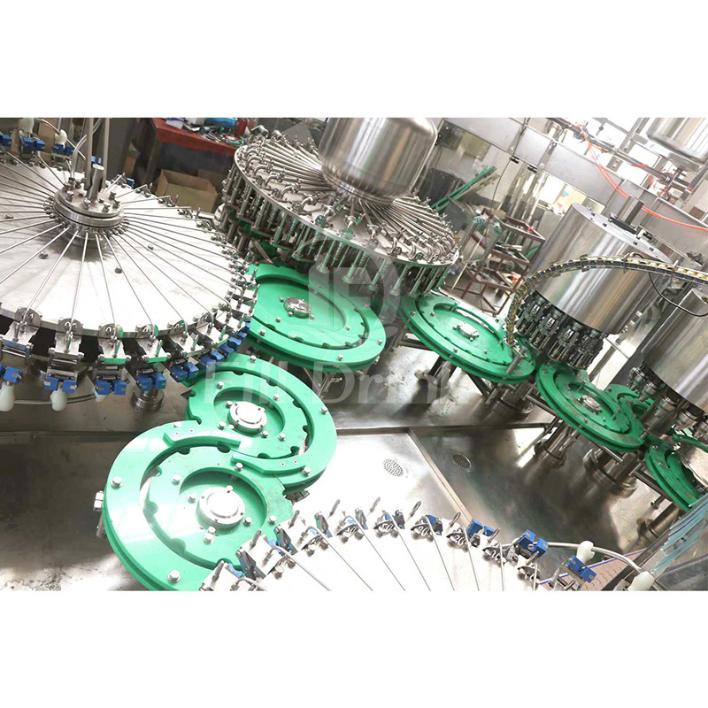 15000B/H Glass Bottle Filling Line 750ML SS304 Fruit Juice Bottling Machine