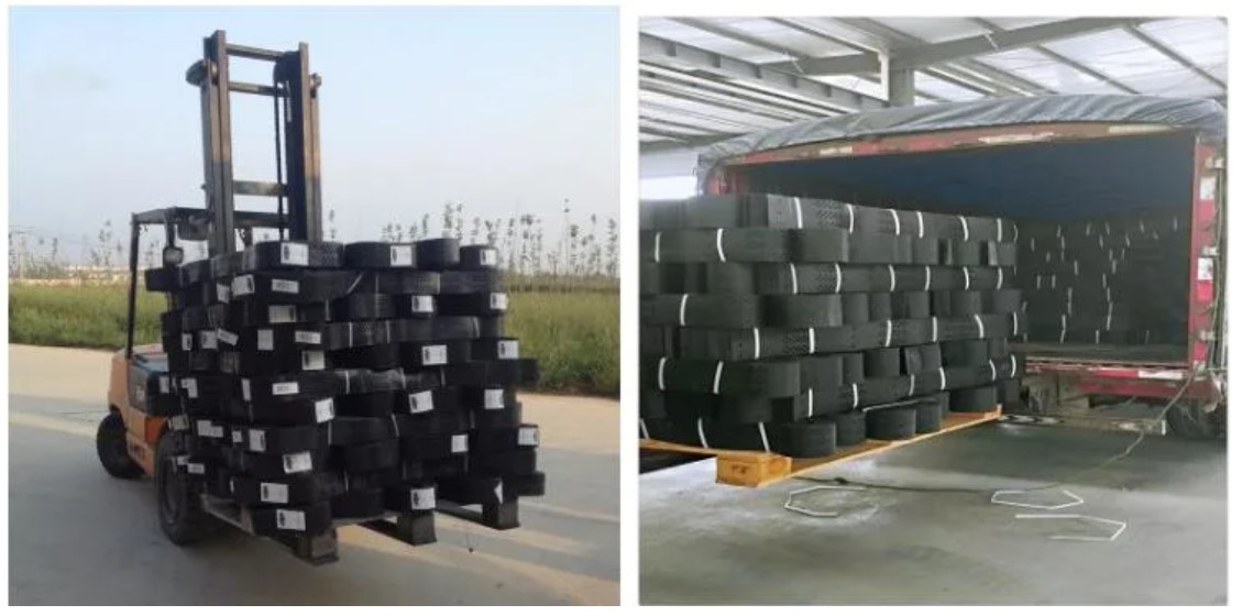 1.1-1.8mm Textured Plastic HDPE Geocell Sheet Cellular Confinement System