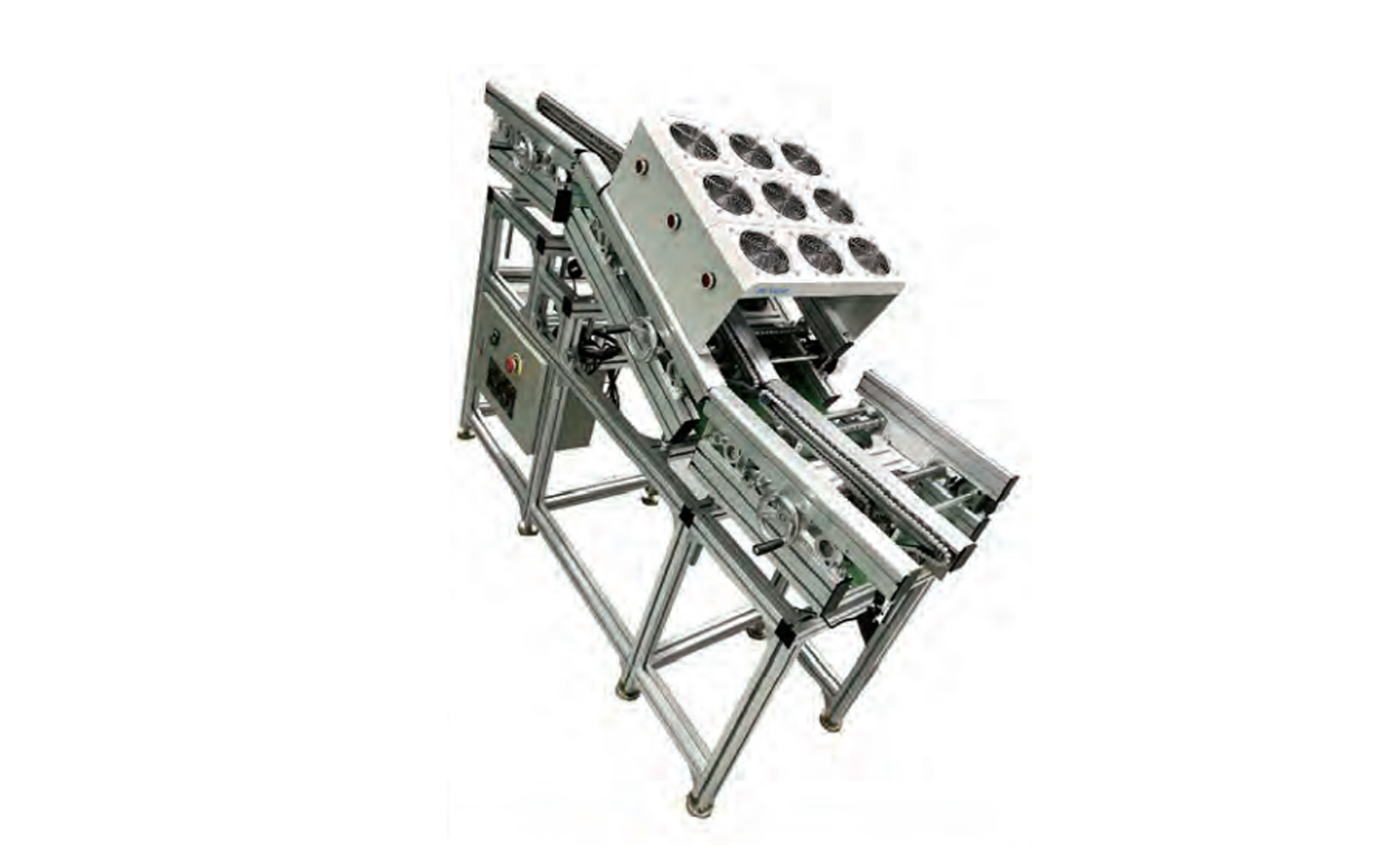 SMT Assembly Line Audio Video Soldering Machine With Track Conveyor