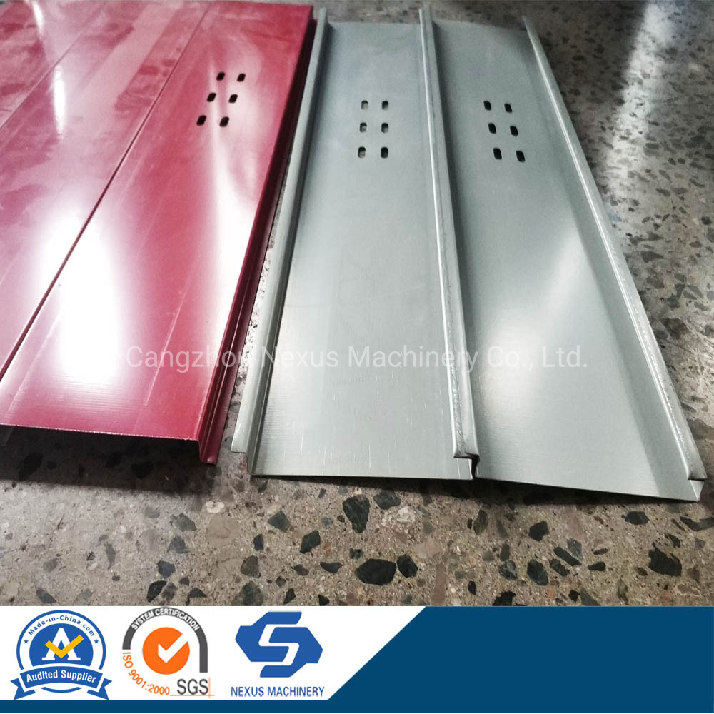 Nexus Perforated Spandrel Panel Classic Rib Sheet Roll Forming Machine