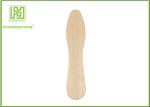 Disposable Lolly Pop Ice Cream Wooden Sticks , 114mm Natural Wooden Sticks