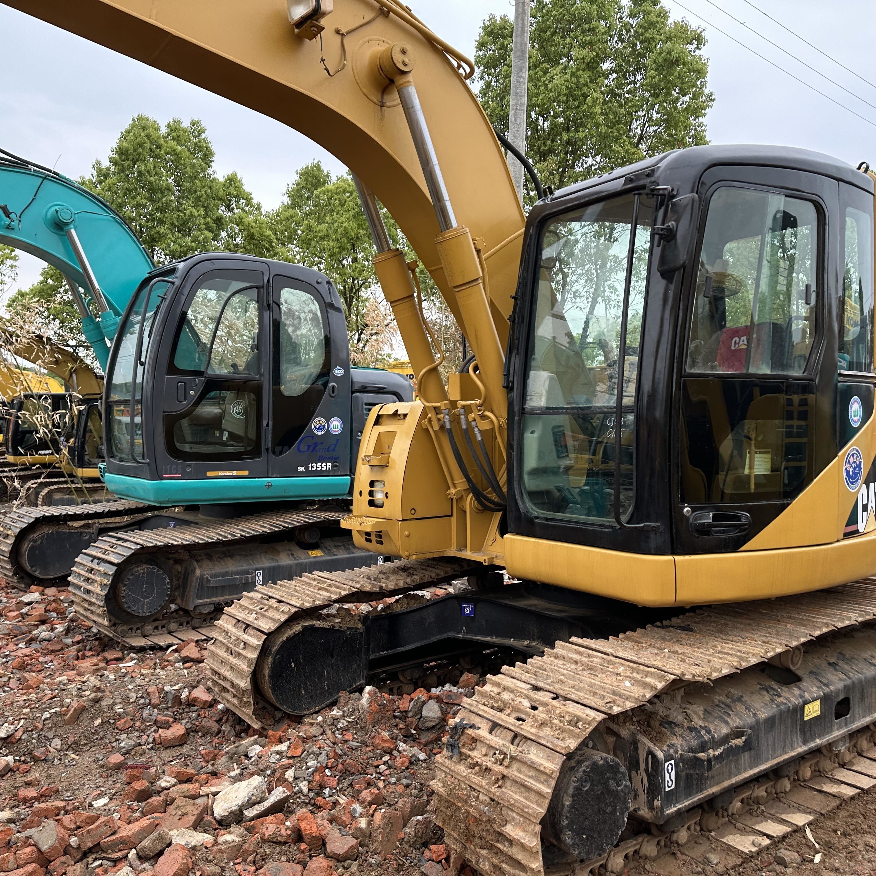 Used Caterpillar Excavator CAT 313C Secondhand 13ton Crawler Digger Japan
