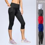 Women'S 5/7/10 Points High Waist Side Pocket Blank Jogging Suits Wholesale