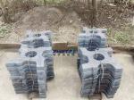 Black Metal Carbon 10mm Steel Plate Cut To Size Stamping Machine Parts Side