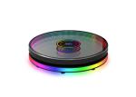 Transparent Glass 360 Camera Booth Adjustable 360 Photo Booth Photos RGB