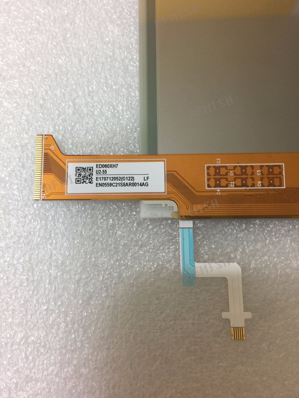 CARTA 2 E Ink Display Module ED060XH7 With Touch Panel Backlight / Frame