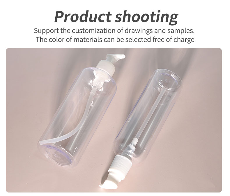 PET Hand Soap Dispenser Bottle Square Foam Dispenser Bottle 500ml For Lotion Shampoo
