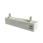 50W 60Ohm Non Flammable Resistor Ceramic Cement Encased Power