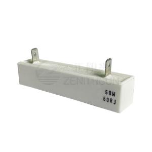 China 50W 60Ohm Non Flammable Resistor Ceramic Cement Encased Power wholesale