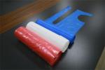 Colorful Lightweight Disposable Polyethylene Aprons For Haircut / Hospitals