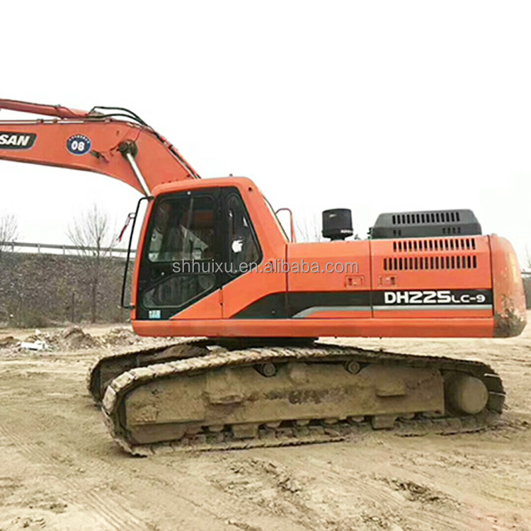 used excavator doosan dh225 on sale /low working hours used doosan dh225 in china Shanghai
