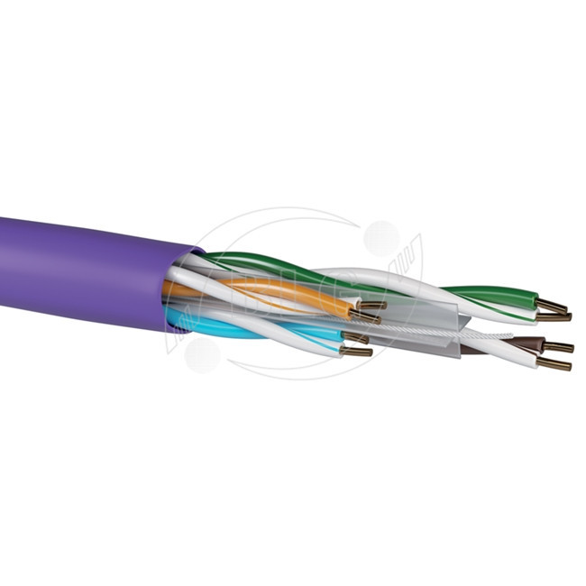 Solid UTP Cat6 Copper Cable 0.57mm Twisted Pair Cable for Gigabit Ethernet and Other Networks