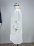 130GSM T95/S5 IVORY Women Medical Uniform 95% Polyester 5% Spandex