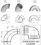 Dn15 BW45 45 Degree Gr9 Titanium Elbow Fittings factory for oil pipe