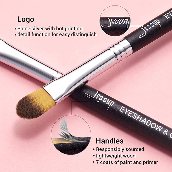 Jessup Eyeshadow Makeup Brush Concealer Shading Blender Make Up Tools