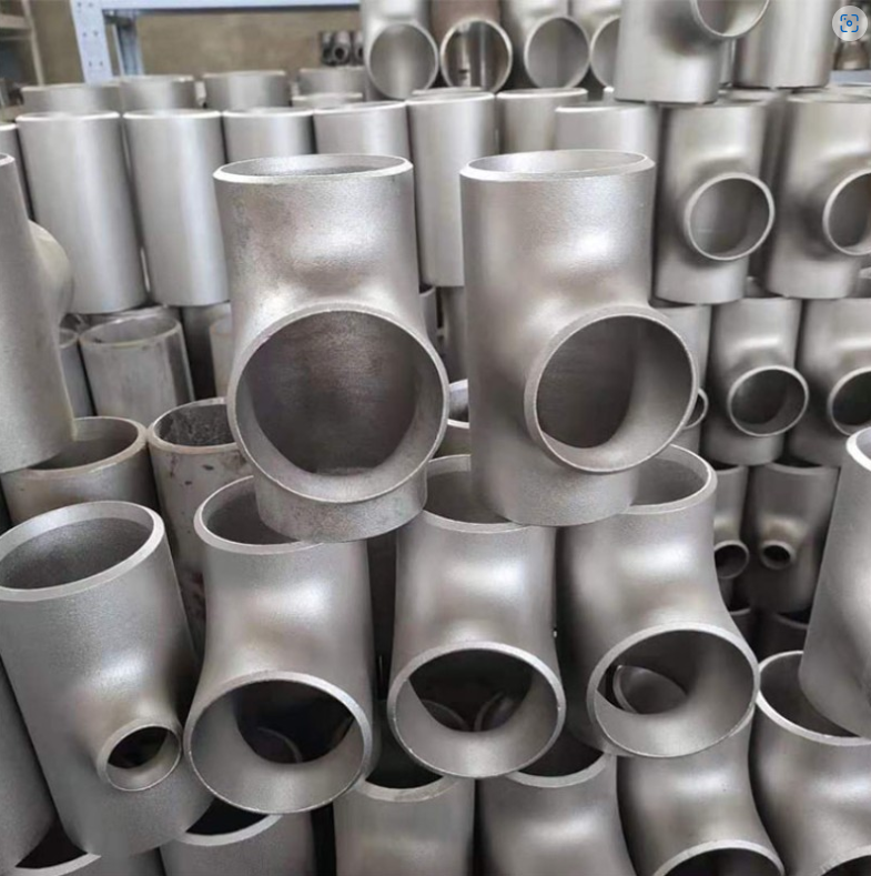 Customizable SCH80-XXS DN6-DN100 Stainless Steel Tee for NXF RA330/EN10095/UNS N083 Reducing Welded Casting 20mm 25mm