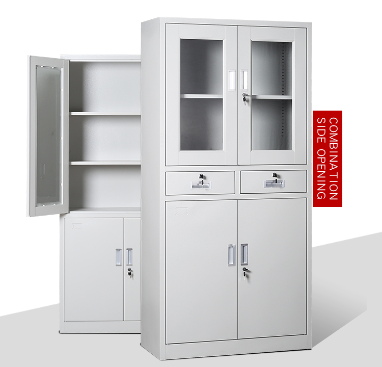 Hospitals Office 0.6mm Small Steel File Cabinets 4 Door