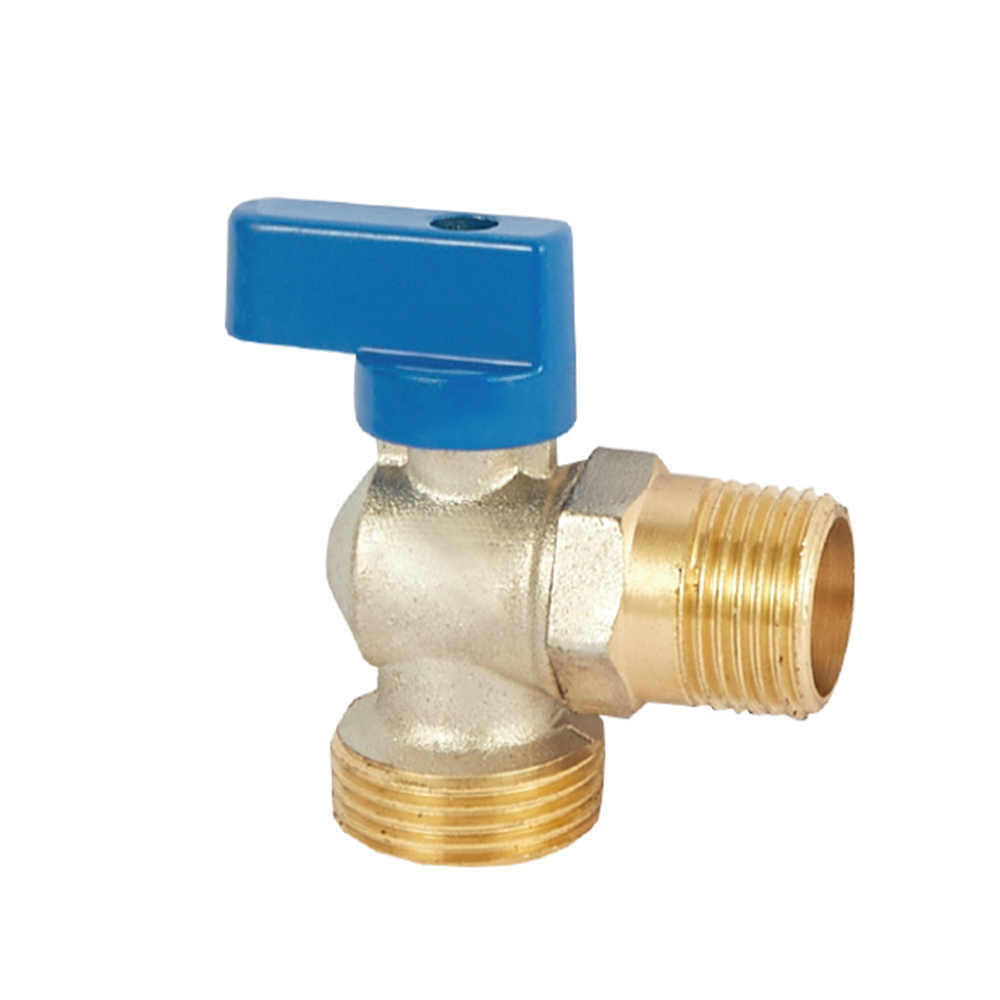 Medium Temperature Half Inch Brass Angle Valve For Kitchen Copper Handle