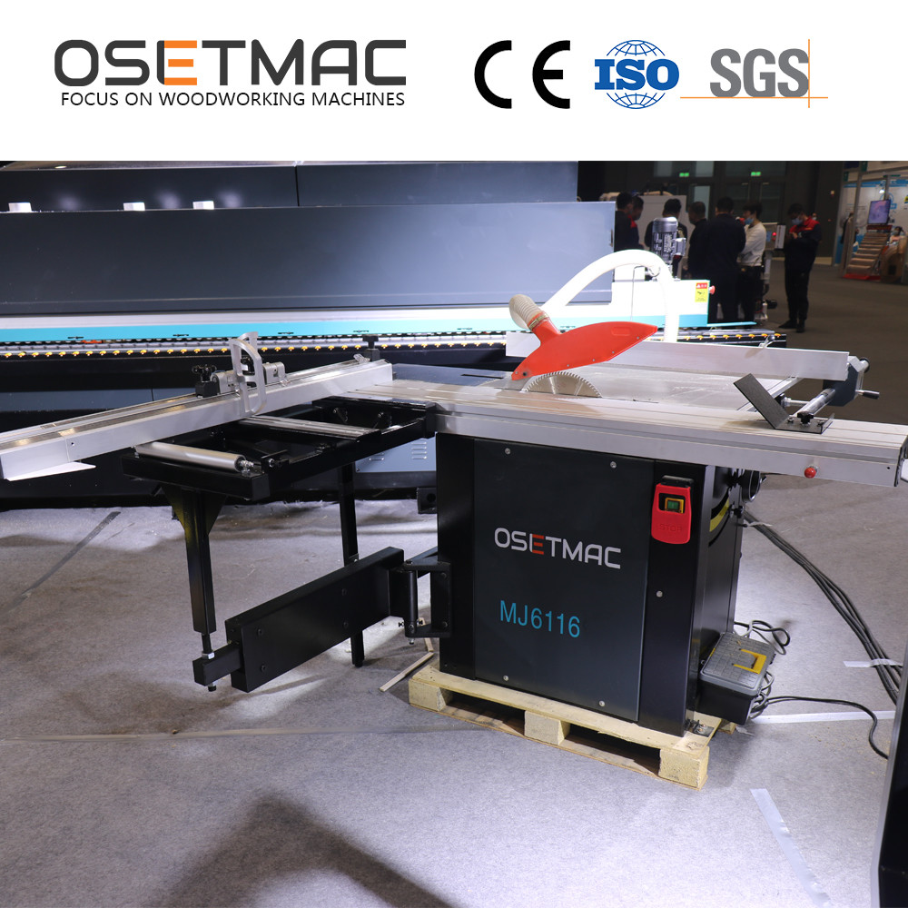 MJ6116 1600mm Woodworking Sliding Table Saw Panel Saw Precision Circular Saw