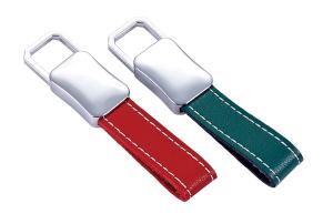 China Premium Leather Keychain Key Holder in Vibrant Hues wholesale