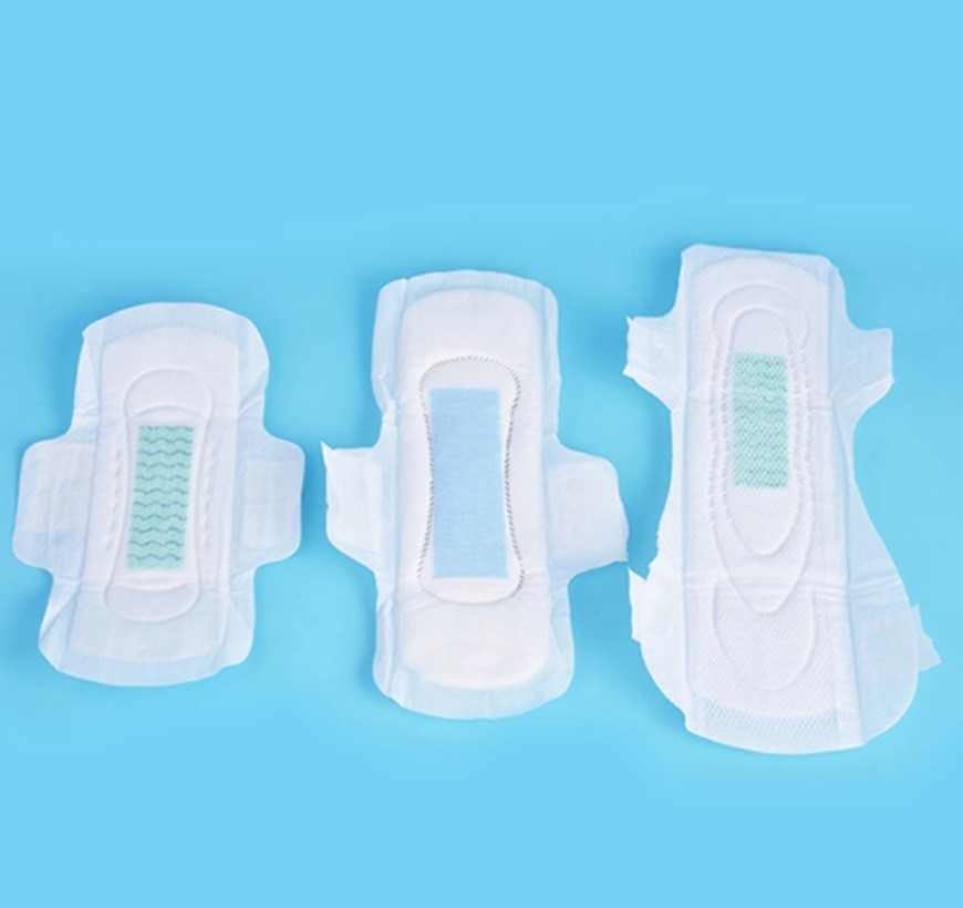 Day Use Mini Hygiene Breathable PE Bag Packing Cotton Sanitary Napkin